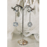 Pendiente copo cristal