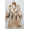 Chaqueta efecto piel melocotón